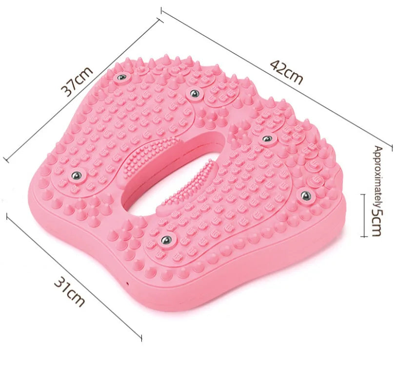 Magnetic Acupressure Foot Stepper: Inflatable Yoga Massage Mat for Pain Relief
