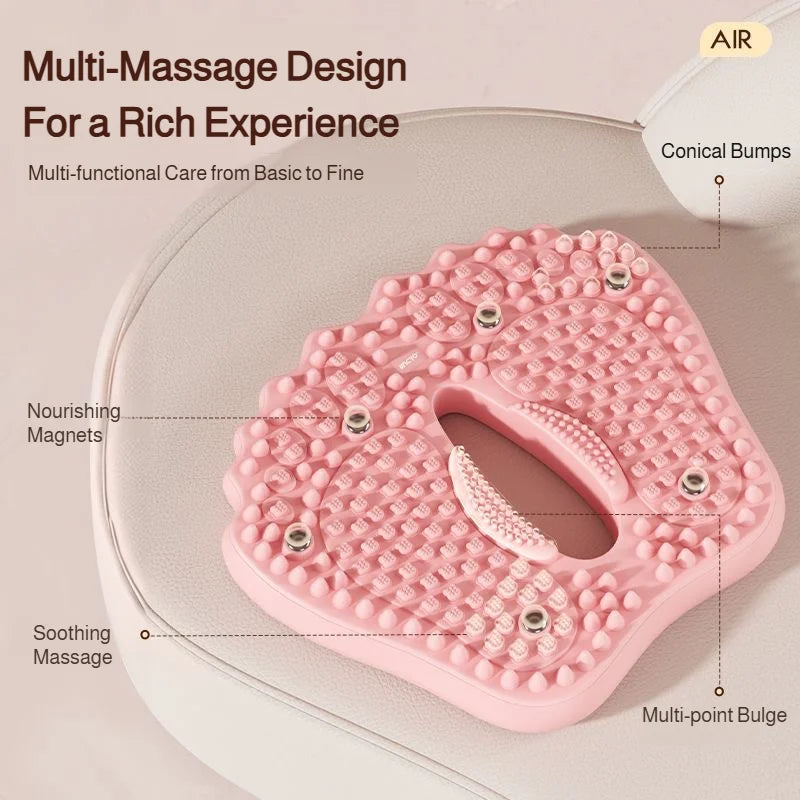 Magnetic Acupressure Foot Stepper: Inflatable Yoga Massage Mat for Pain Relief