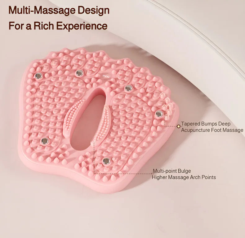 Magnetic Acupressure Foot Stepper: Inflatable Yoga Massage Mat for Pain Relief