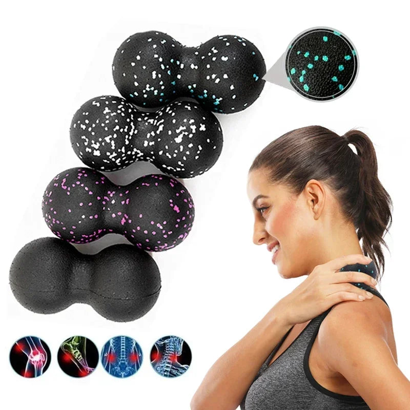 Peanut Massage Ball | Instant Neck & Back Pain Relief | EPP Foam High-Density